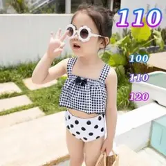 水着女の子 水玉 セパレート韓国子供服 水着 夏 ベビー水着 スイムウェア