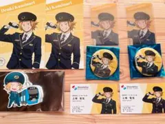 ヒロアカ 静鉄 上鳴電気 缶バッジ ラバーマスコット 名刺風カード ポスカ