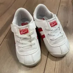 Onitsuka Tiger キッズスニーカー ホワイト/レッド　14.5㎝