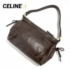 専用✨ セリーヌ レザー ハンドバッグ ワンショルダー ブラウン