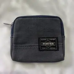 【希少】STUSSY × PORTERコラボラウンドジップ ケース カーキ 希少】STUSSY × PORTERコラボラウンドジップ コインケース カーキ