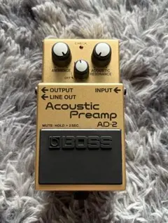 BOSS AD-5 アコースティックプロセッサー　1997年　名機　作動確認済み BOSS AD-5 アコースティックプロセッサー 1997年 名機 作動確認済み