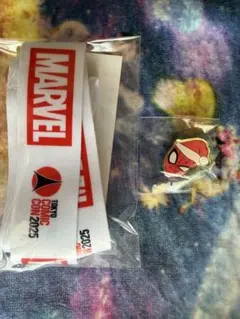 東京コミコン2025 ノベルティ MARVEL スパイダーマン　ピンバッジのサムネイル