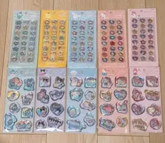 サンリオ おはじきシール ウォーターシール 10枚セット