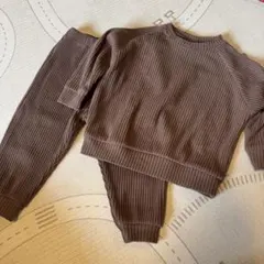 子供服 zara セットアップ ブラウン 男の子