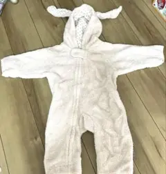 フリース カバーオール うさぎ 50-70
