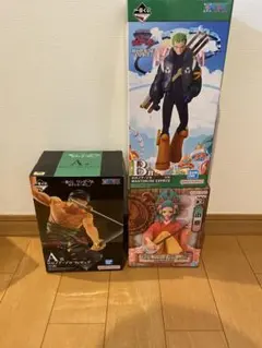 ワンピースフィギュア一番くじ　難攻不落ノ懐刀A賞ゾロ　未来島エッグヘッドB賞ゾロ