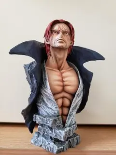 ワンピース　フィギュア　リペイント　シャンクス　胸像