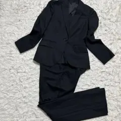 THE SUIT COMPANY she パンツスーツ フォーマル　ストライプ