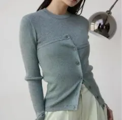 【新品】アズールバイマウジー　AZUL BY MOUSSY ラメリブビスチェ