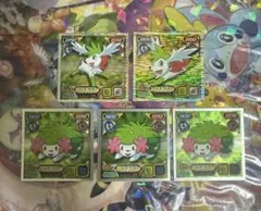 ポケモンシール列伝 シェイミ2種 - メルカリ