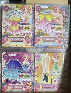 アイカツカード　オーロラファンタジー　星宮いちご　北大路さくら