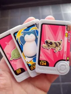 ポケモンメザスタ 3枚セット カビゴン メグロコ ゴクリン