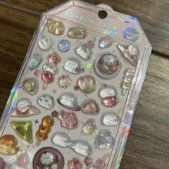 【正規品】ボンボンドロップシール　もちもちボンボン　シマエナガ