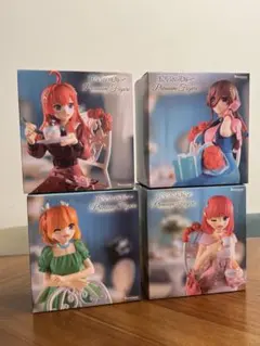 GiGO限定 五等分の花嫁 プレミアムフィギュア 4体セット