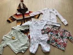 春秋ベビー服 60-70㎝ 5点セット