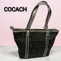 COACH トートバッグ F15142 レザー ブラック - メルカリ