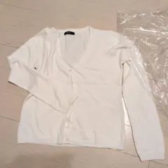 み*ぅ様 COMME CA ISM ホワイトカーディガン Mサイズ