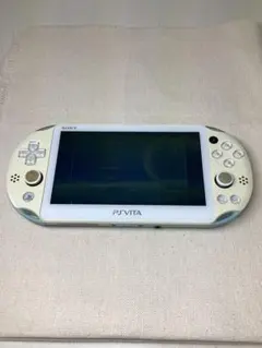 SONY PS Vita 本体 ライトブルー ホワイト　稼動品