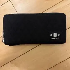 UMBRO アンブロ ラウンドファスナー 長財布 ブラック