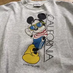 ミッキーマウス CALIFORNIA スウェット L 古着