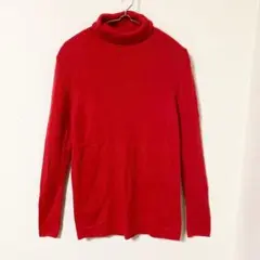 【ユニクロ】エクストラファインメリノウール タートルネックセーター毛100％XL