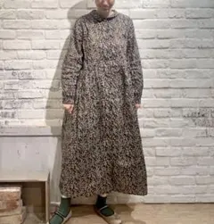 【美品】TSUHARU LIBERTY ツハル リバティ ロングワンピース TSUHARU by Samansa Mos2（ツハルバイサマンサモスモス）の「【LIBERTY