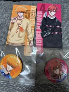 ブルーロック　特装版付録缶バッチ　原画しおり　國神錬介　千切豹馬