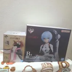 一番くじ エヴァンゲリオン B賞 綾波レイ D賞 ペンペン フィギュア