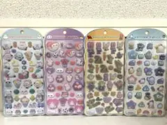 コットンパフィーシール ズートピア スヌーピー はぴだんぶい 4枚 【正規品】