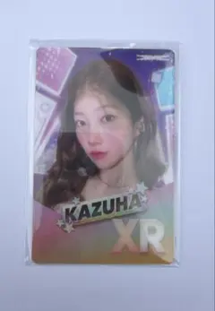 リズムハイブ　ラッキードロー　レンチキュラー　カズハ　トレカ