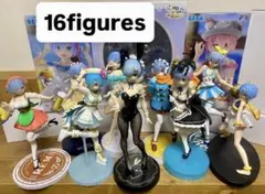【超メルカリ市値下げ】リゼロ まとめ売り フィギュア 19体セット レム ラム 超メルカリ市値下げ】リゼロ まとめ売り フィギュア 19体セット レム