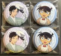 名探偵コナン 街歩き 和装 缶バッジ 諸伏高明 江戸川コナン