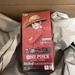 ワンピースカード　受け継がれる意志　BOX テープあり　未開封