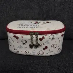 【値下げ中】 美品 ハローキティ バニティポーチ サンリオ