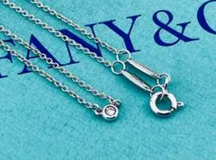 c938 美品　ティファニー　バイザヤード　ネックレス　シルバー　925 ダイヤ