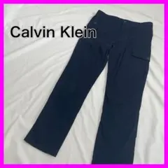 カルバンクライン コットンストレッチ カーゴパンツ 黒 W32 SLIM FITのサムネイル