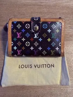 LOUIS VUITTON マルチカラー 二つ折り財布
