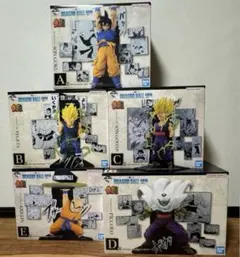 ドラゴンボール一番くじ　40th フィギュアABCDEセット