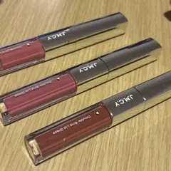 韓国コスメ リップグロス 3本セット JMCY 新品　セット① ナチュラル系