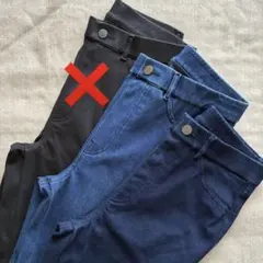 美品UNIQLO ウルトラストレッチ ハイライズ レギンスパンツＬ2点セット