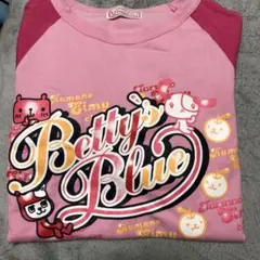 Betty's Blue ピンク 長袖カットソー