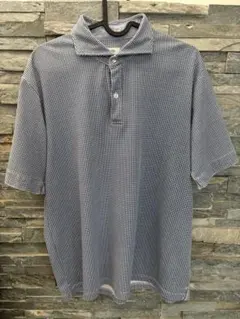 BEAMS HEART ビームス　ポロシャツ 千鳥格子柄 XL シャツのサムネイル