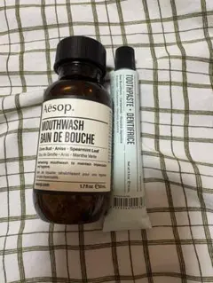 【新品・未開封】Aesop マウスウォッシュ50ml&歯磨き粉10ml