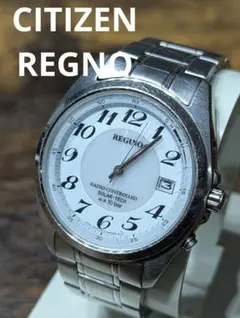 稼働品 CITIZEN REGNO シチズン レグノ 腕時計 ソーラー 電波時計