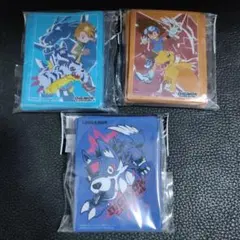 デジモン　ルガモン　勇気の戦竜　友情の鋼狼　スリーブ