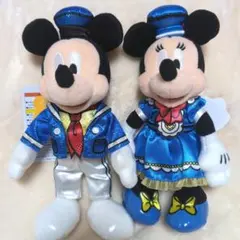 ミッキー ミニー ぬいぐるみバッジ ディズニーランド ドナルドパルパルーザ