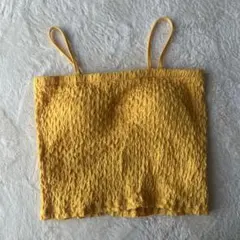 【試着のみ】で肩紐つき チューブトップ