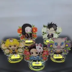 鬼滅の刃 ぺたん娘トレーディングアクリルスタンド 　-雅華-　5セット