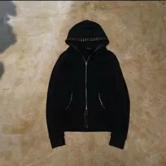 00's vintage スタッズ　ジップパーカー　アーカイブ　y2k